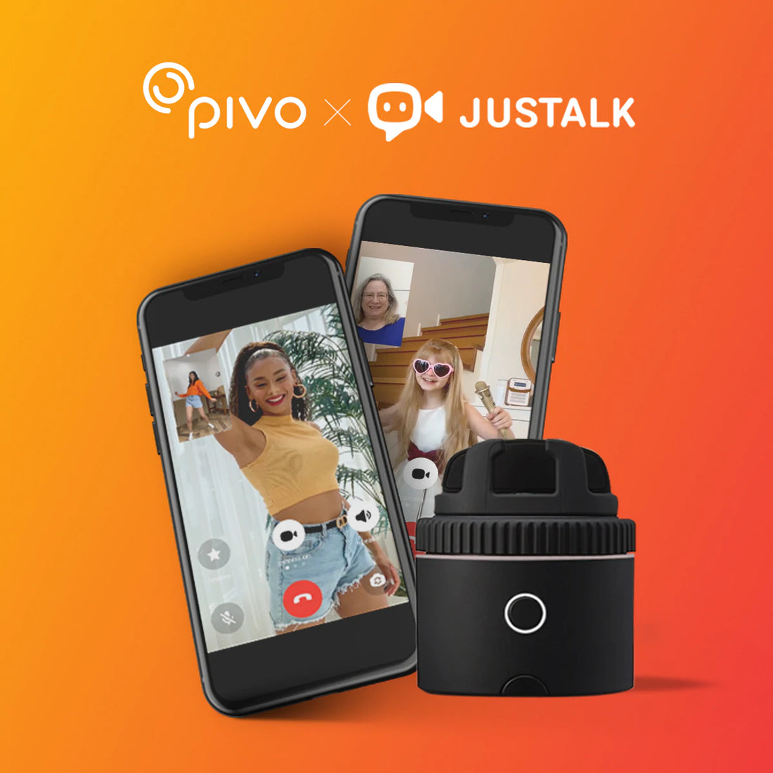 JusTalk and Pivo Partner to Bring Creative Fun to Video Communication